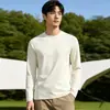 Algodón de Alta Calidad Estilo Pareja Otoño/Invierno Ropa Interior Cálida Amigable con la Piel Camiseta de Manga Larga Sudadera con Capucha de Forro Polar Integrada Capa Base Casual para Hombres y Mujeres
