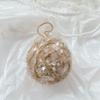 2026 4/5/ 6cm Bolas de Lã, Pompons de Espuma, Buquês de Decoração de Natal, Bolas Enroladas com Lã, Decorações para Vitrines
