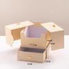 Caja de regalo portátil de terciopelo Camellia, ideal para damas de honor, bodas y regalos de San Valentín.