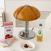Lámpara de Mesa Creativa de Hongo de Lujo para Dormitorio, Lámpara de Calabaza de Diseñador de Alta Gama para Mesita de Noche, Luz Nocturna Decorativa para el Hogar, Lámpara de Mesa de Hierro