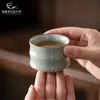 Museo de la Taza y la Tetera de los Cinco Hornos Famosos de Dunhuang Set de Té de Alta Gama Cultural y Creativo Regalo para Ancianos y Líderes para el Año Nuevo