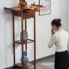 Mesa de Ofrendas, Altar de Incienso, Gabinete del Dios de la Riqueza del Hogar, Gabinete de Pie para Adoración, Santuario, Altar de Bodhisattva, Nuevo Gabinete de Buda Estilo Chino, Mesa de Ofrendas, Nicho de Buda