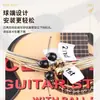 Alice/Alice Folk/Cuerdas para Guitarra Clásica Cuerdas Mixtas de Nylon-Bronce con Diseño de Extremo de Bola para Práctica de Principiantes