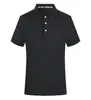 Camisa POLO de verano para hombre y mujer, camiseta de seda helada de manga corta, nuevo modelo 2026 de camisa Polo para hombre, secado rápido, transpirable, con cuello estampado