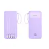 Línea Propia del Fabricante Power Bank Conveniente 20000 mAh Gran Capacidad Carga Rápida Suministro de Energía Móvil Se Puede Personalizar con Logo
