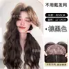 Peluca Sin Malla para Mujer, Cobertura Total de la Cabeza, Postizo Negro Largo Liso para la Parte Superior, Aumenta el Volumen del Cabello, Peluca Sin Acondicionador, No Requiere Malla para el Cabello