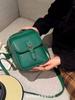 Bolsa para Celular Atacado Bolsa Transversal Casual Bolsa de Ombro Vintage em Couro Crazy Horse Couro Genuíno Bolsa de Mão Casual Multifuncional