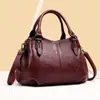Bolso para Mujer de Mediana Edad Transfronterizo 2026 Nuevo Bolso de Mano de Moda Europea y Americana Bolso Cruzado Bolso de Hombro de Comercio Exterior Texturizado Bolso Grande