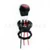 Interruptor Kcd1 Forma de Barco Interruptor para Modificación de Coche 3 Pines DC 12V/24V Interruptor Basculante con Panel con Cable con Certificación