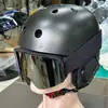 Capacete de Esqui, Equipamento de Esqui para Pranchas Duplas, Equipamento de Proteção para Homens e Mulheres, Capacete de Neve Quente e Anti-Colisão, Gorro de Neve