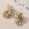 Peluche de niña japonesa de dibujos animados, pelo largo, articulado, conejo, accesorios, joyería hecha a mano, llavero colgante DIY, venta al por mayor