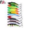 Bolsa de color Luya plomo Luya Señuelo Blando 7cm-17gVIB bolsa plomo Señuelo Blando cebo de pez biónico 10 colores al por mayor