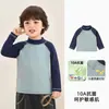 Camiseta básica infantil Kaka Panda, camiseta de manga comprida outono e inverno para meninos, blusa de inverno para meninas, roupas de inverno para bebês estilosas