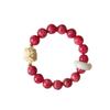[Montanha Putuo] Cerejeira Luo Seis Caracteres Provérbios Pulseira de Bodhi Bênção Contas de Buda Pulseira de Prato para Homens e Mulheres Atacado