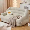 Sofá acogedor para persona perezosa, sofá de doble piso de pana, sillón sofá para sala de estar del hogar, tatami de ocio para balcón