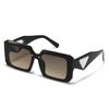 16WS comercio exterior transfronterizo nuevo moderno retro cuadrado parte superior plana gafas de sol viento INS tendencia shooting callejero gafas de sol de playa