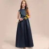 Vestido Europeu e Americano AliExpress Comércio Exterior para Meninas Vestido de Apresentação Infantil Apresentadora de Grande Concerto Infantil Vestido para Apresentação de Piano