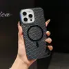 Funda Magnética para Teléfono de Color Sólido Cubo Adecuada para Apple 16Promax Anticaídas 15/14 Moderna 11 Carcasa Blanda 12Pro