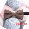 Pajarita de Color Sólido de Doble Capa para Hombre Estilo Británico Moda de Negocios Accesorios para Traje Pajarita de Boda Venta al por Mayor