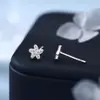 Pendientes Pequeños de Estrella de Mar de Plata Pura S999, Naturales y Dulces, Únicos y Exquisitos, Estilo Coreano, Versátiles, Pendientes Suaves y Personalizados, Dropshipping