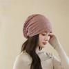 Gorra de Mujer Primavera y Otoño Gorra Fina que Muestra la Cara Gorra Pequeña de Punto Gorra para Quimioterapia Gorra para Cubrir la Cabeza de Personas de Mediana Edad y Mayores Transpirable Gorra de Luna para Mujer