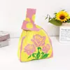 Bolsas de Punto Transfronterizas del Sudeste Asiático, Bolsos de Mano, Bolsas Tote Pequeñas, Bolsas de Regalo, Bolsos Chaleco Tejidos, Bolsos de Muñeca