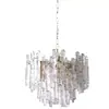 Design criativo de luxo leve, lustre de vidro tipo barra de gelo de arte italiana luxuosa para sala de estar, sala de jantar e quarto