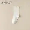 Calcetines Zobaron para Mujer, Calcetines de Algodón de Verano a Media Pantorrilla, Calcetines Largos Sin Costuras de Algodón Puro Estilo Japonés, Calcetines para Mujer al por Mayor del Fabricante