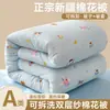 Colcha de algodón de Xinjiang para primavera y otoño, colcha de invierno, adecuada para todas las estaciones, extraíble y lavable, engrosada y cálida, adecuada para dormitorios de estudiantes, núcleo de colcha de algodón, colcha de aire acondicionado