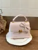Bolso Cuadrado Pequeño de Alta Calidad, Casual y de Moda para Mujer 2026 Nuevo Nicho Rosa Lindo Bolso de Hombro Cruzado