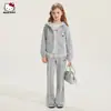 Hellokitty Hello Kitty Traje de Dos Piezas Otoño para Niños 2025 Nuevo Traje Deportivo Casual para Niños Mediano y Grande