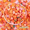Acessórios de resina cor dos desenhos animados mistura aleatória diy creme cola caso do telefone móvel remendo acessórios para o cabelo copo de água material de decoração