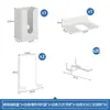 Estantería de Tablero Perforado para Sala de Estar Almacenamiento en Toda la Pared Puerta de Entrada Tablero Colgante para Entrada Decoración de Pared Tablero Perforado de Metal