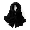 Nova coleção outono e inverno: cachecol de cashmere de cor sólida, com trama aberta, para mulheres, oferecendo calor, conforto e um estilo versátil e minimalista