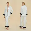Pijama Feminino Personalizado Comércio Exterior Russo Pijama Nobre e Sexy Roupa de Casa Conjunto de Manga Longa Fábrica