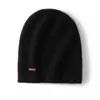 Gorro de Cachemira Pesado Consinee 100% Cachemira Pura Gorro de Punto Doble Capa Grueso Sin Costuras Unisex Gorro para Pareja