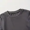 Comercio Exterior Transfronterizo Estilo Europeo y Americano Conjunto de Seis Piezas de Ropa para el Hogar de Verano para Mujer Camiseta de Color Sólido con Cuello Redondo y Pantalones Cortos Pijama