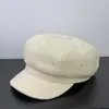 Sombrero Octagonal de Estrella Completa con Pedrería Estilo Coreano de Alta Calidad Boina para Otoño Invierno Sombrero de Pintor Sencillo de Moda para Mujer Ropa Cálida