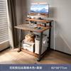 Escritorio para computadora pequeño para el hogar, mini, móvil, para aprendizaje, mesa para laptop, mesa de noche sencilla para dormitorio de apartamento pequeño