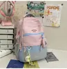 Mochila Dopamina de Aparência Premium para Meninas, Alunos do Ensino Fundamental das Séries Três a Seis, Grande Capacidade, Mochila Escolar Estudantil com Múltiplos Compartimentos para Meninas