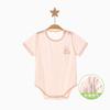 Macacão de Bebê Verão Manga Curta Fino Saco Triângulo para Meninos e Meninas, Roupa de Bebê de Verão para um Mês, Roupa de Recém-Nascido