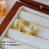 Nuevo Anillo de Estrella de Moda de Lujo Ligero Microincrustado de Circonita, Joyería de Anillo Abierto Versátil Elegante de Gama Alta de Nicho