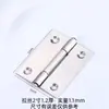 Caixa de Porta de Armário de Aço Inoxidável Porta de Caixa Porta Janela Dobradiça de Porta Miniatura Abertura Plana Dobradiça Pequena 1 polegada 1,5 polegada 2 polegadas 2,5 polegadas 3 polegadas 4 polegadas