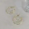Pendientes de Moda y Versátiles para el Día a Día con un Toque de Lujo, Temática Festiva, Estilo Minimalista de Nicho, Exquisitos y Elegantes, Pendientes Sofisticados y de Alta Gama para Mujer