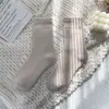 Calcetines de Cachemir para Mujer, Estilo Otoño e Invierno, Calcetines de Media Pantorrilla, Forrados de Felpa, Calcetines Largos de Felpa Gruesa, Calcetines de Maternidad, Calcetines para Dormir, Ultra Gruesos, Suaves