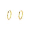 Aretes de Aro Lisos para Mujer, Aretes de Diseño Nicho, Nuevos Aretes de Diamantes de Color 2025, Elegantes y Modernos Aretes de Circonita