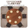 Mesa Redonda para Uso Doméstico, Conjunto de Mesa e Cadeiras de Jantar para Apartamento Pequeno, Mesa de Jantar Minimalista Moderna para Restaurantes, Mesa Redonda Grande para Uso Doméstico, Mesa e Cadeiras de Jantar para 10 Pessoas
