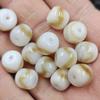 Cuentas Dzi diente de tigre amarillas y blancas, cuentas cielo, jade, cuentas sueltas, ágata blanca, cuentas antiguas, pulsera luantong, collar, accesorios de joyería, cuentas