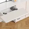 Placa de Extensión para Escritorio, Bandeja Ampliada Específica para Cajón sin Taladro, Soporte Plegable para el Borde del Escritorio del Hogar