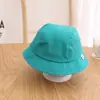 Novo Estilo Chapéu de Pescador para Bebê Cruzamento Primavera e Outono Proteção Solar Chapéu de Bebê Cor Doce Moda Protetor Solar Tendência Chapéu Infantil Atacado